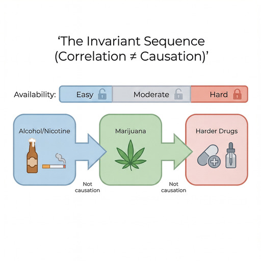 The Invariant Sequence Correlation ≠ Causation