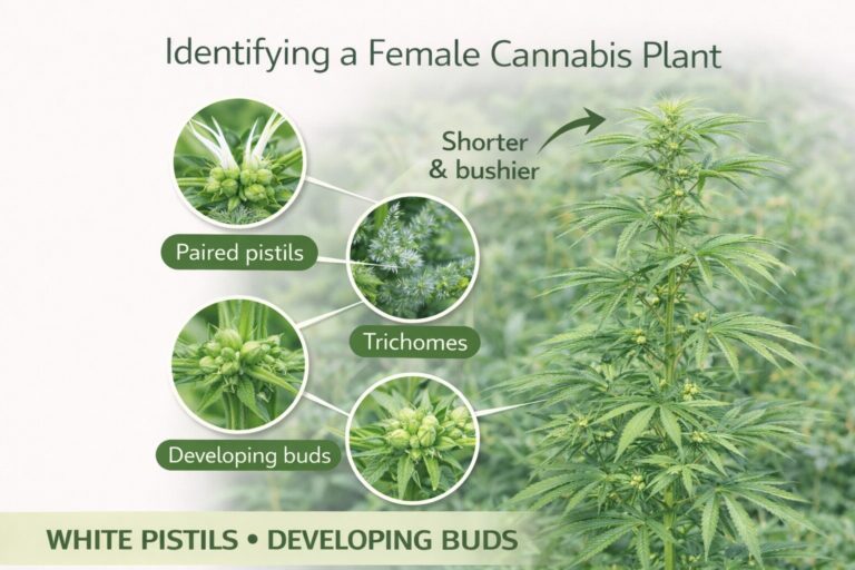 What Does A Female Marijuana Plant Look Like